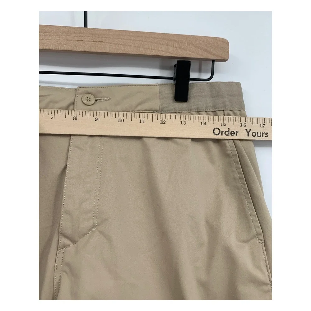 Patagonia Shorts Mens Large Beige Skyline Traveler Hiking Outdoor Performance 8